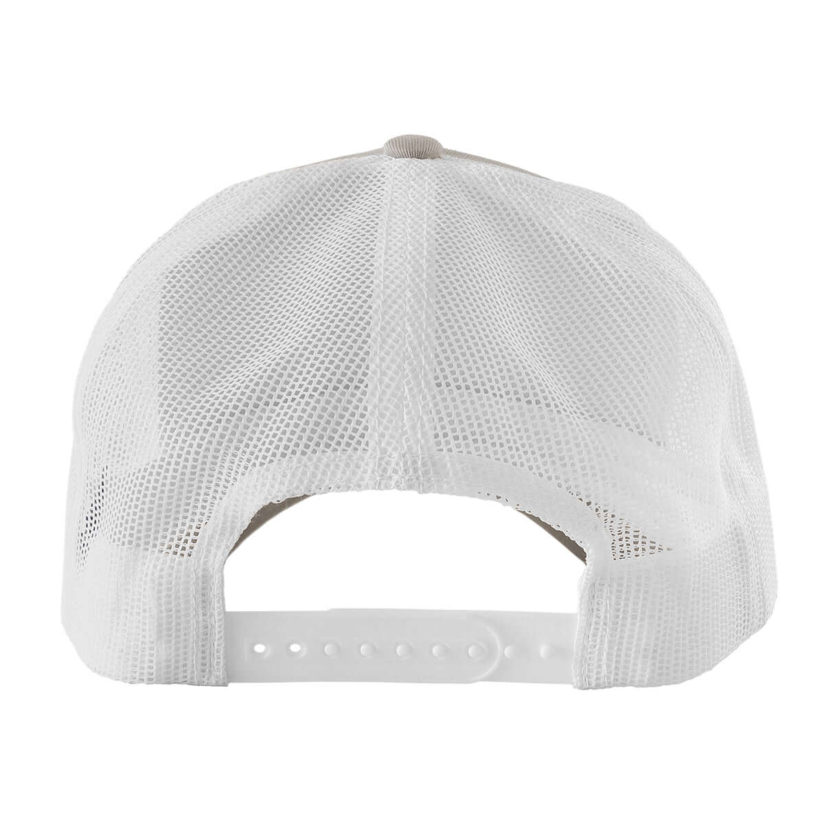 Big Bubba Trucker Cap - Light Gray/White - Image 2