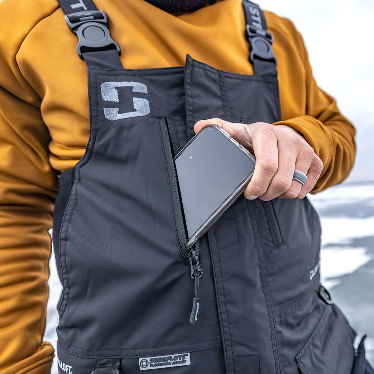 Climate Bib - Black - Image 5