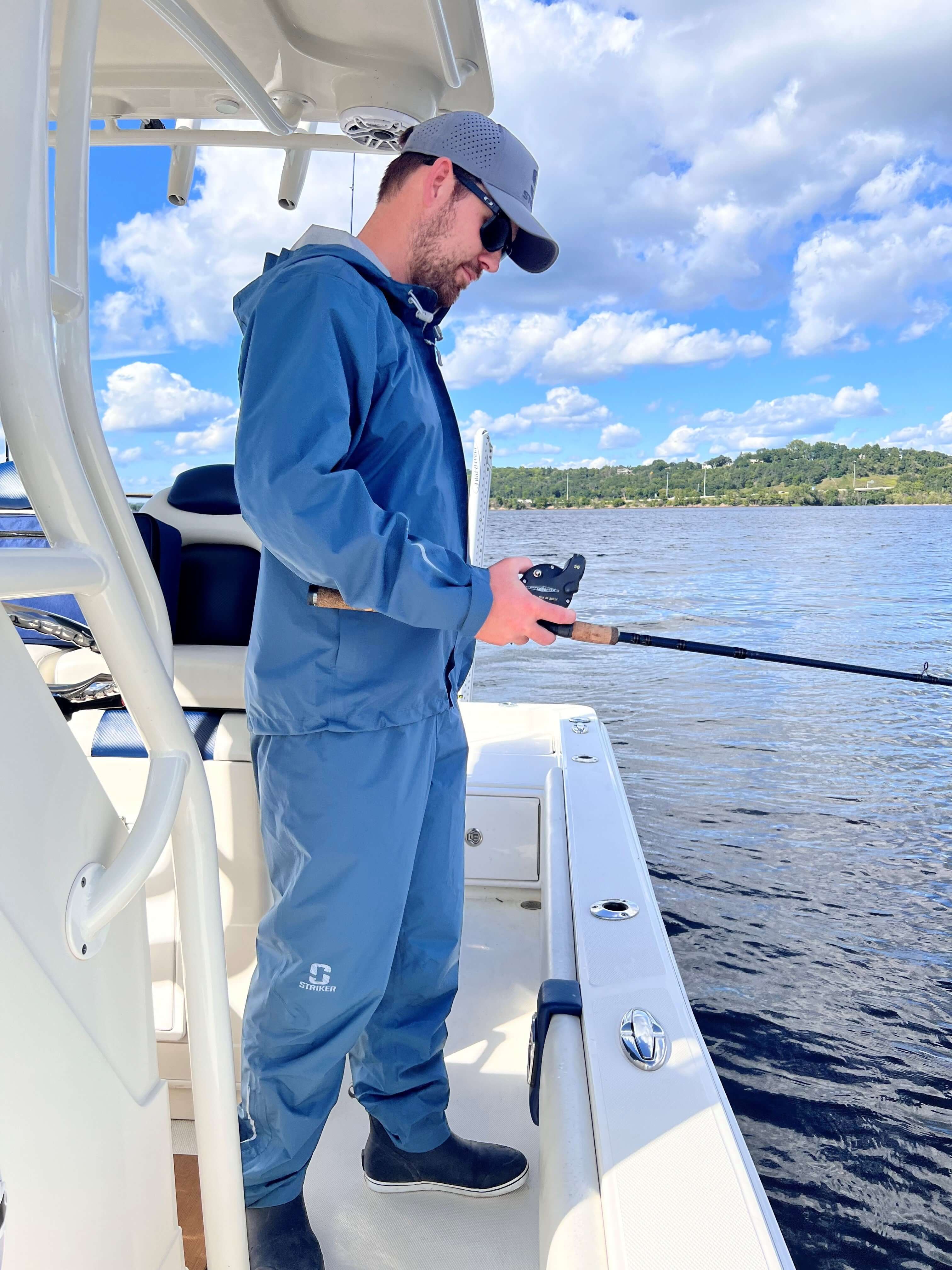 Impulse Packable Rain Pant - Atlantic Blue - Image 3