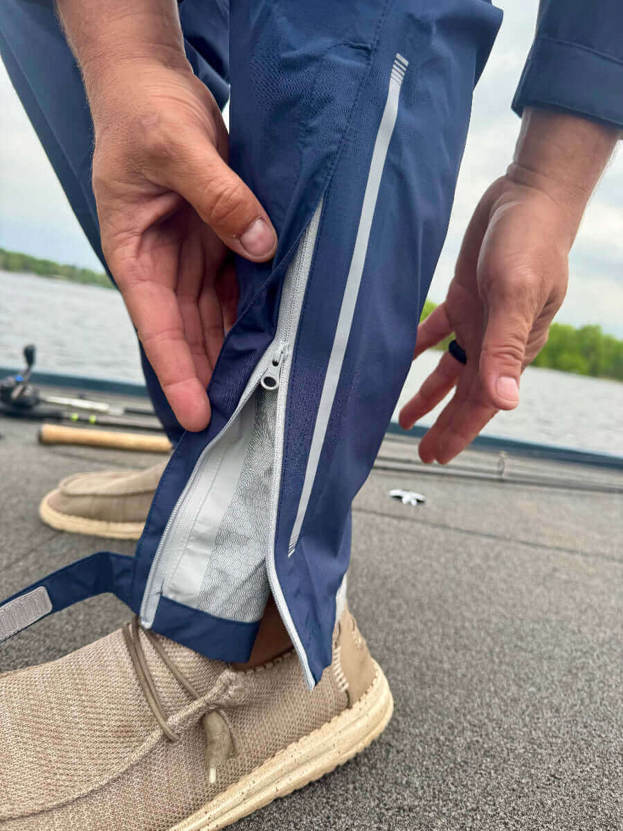Impulse Packable Rain Pant - Twilight Blue - Image 9