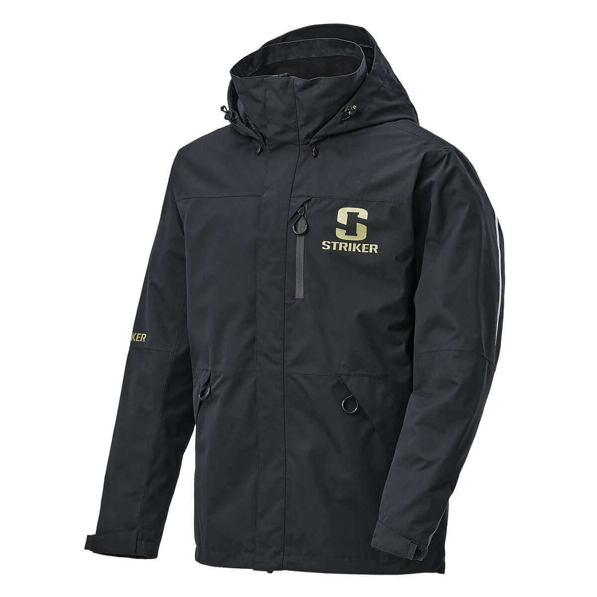 Vortex Rain Jacket - Black - Image 3
