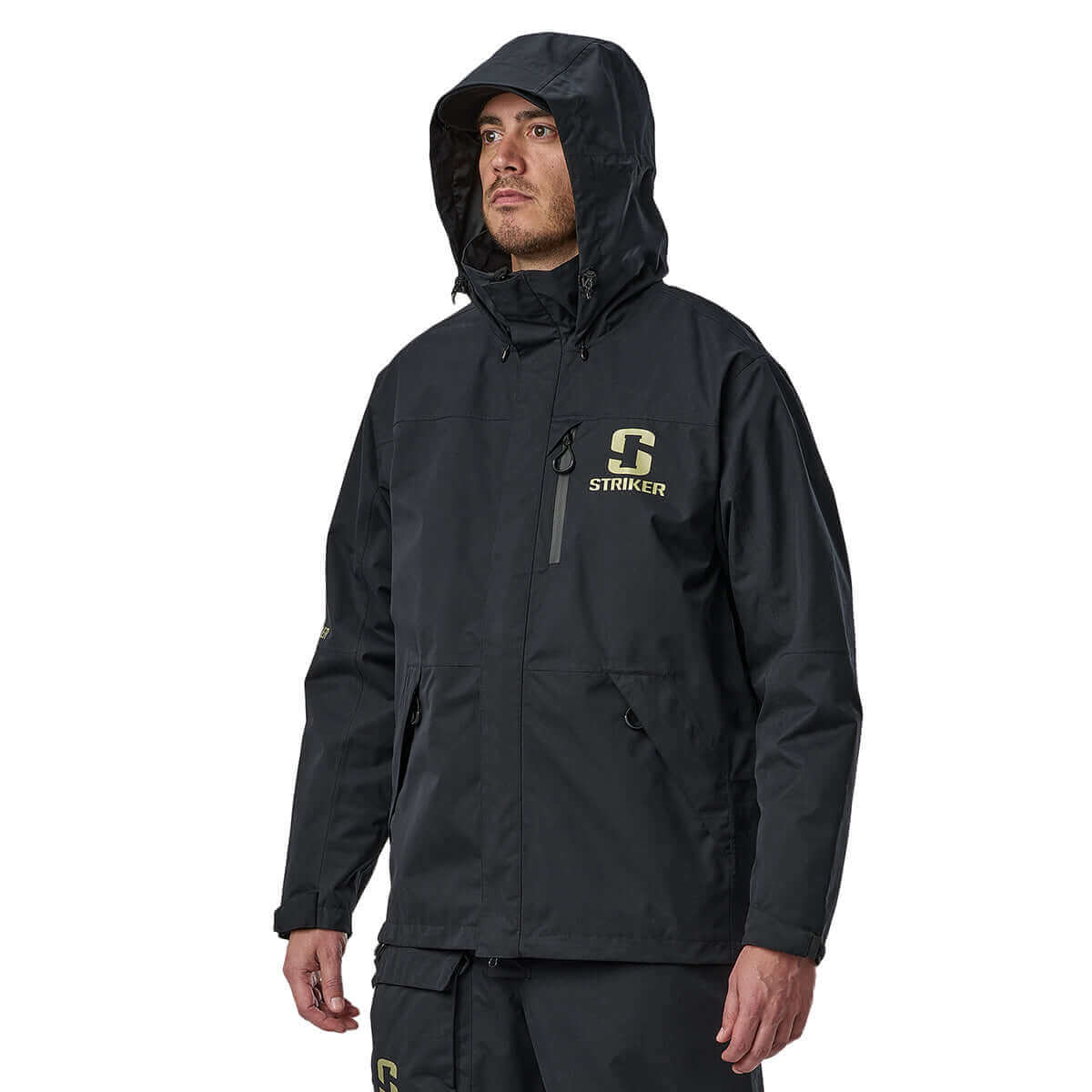 Vortex Rain Jacket - Black - Image 4