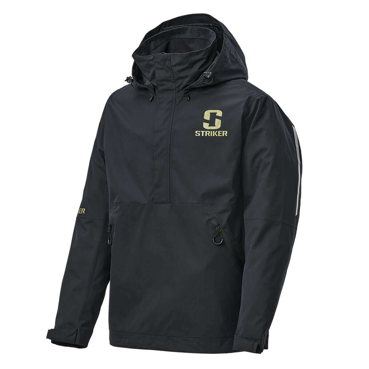 Vortex Rain Pullover - Black - Image 3