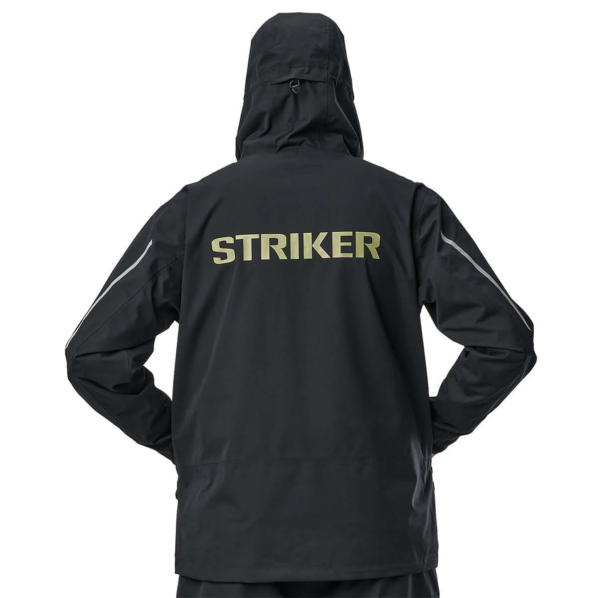 Vortex Rain Pullover - Black - Image 5