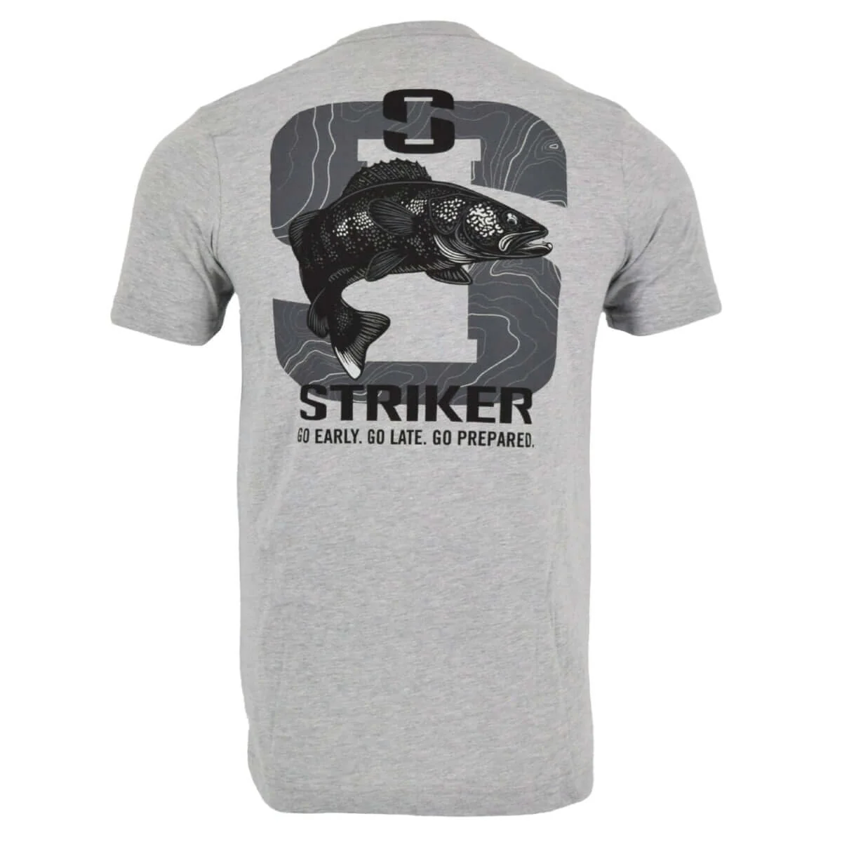 Walleye Tee - Heather Gray