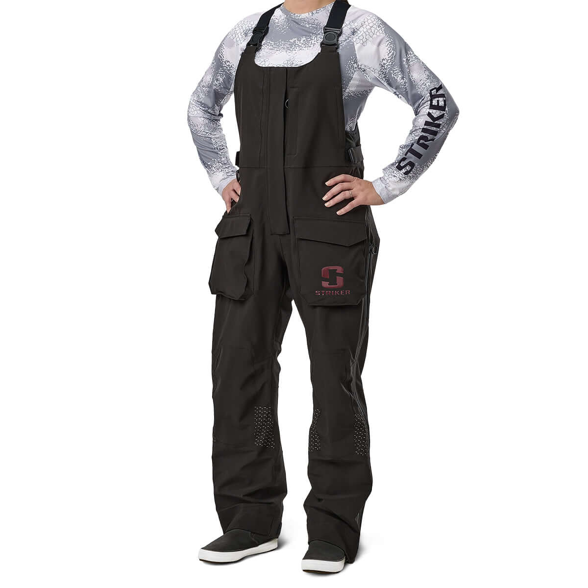 Women's Adrenaline Rain Bib - Black - Image 3