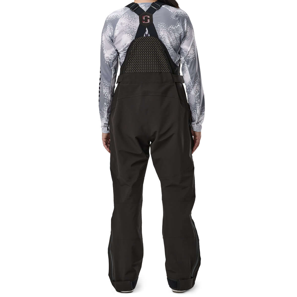 Women's Adrenaline Rain Bib - Black - Image 4