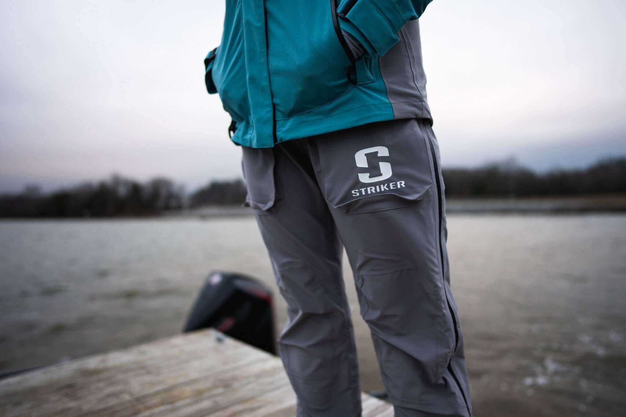 Women's Adrenaline Rain Bib - Gray - Image 6