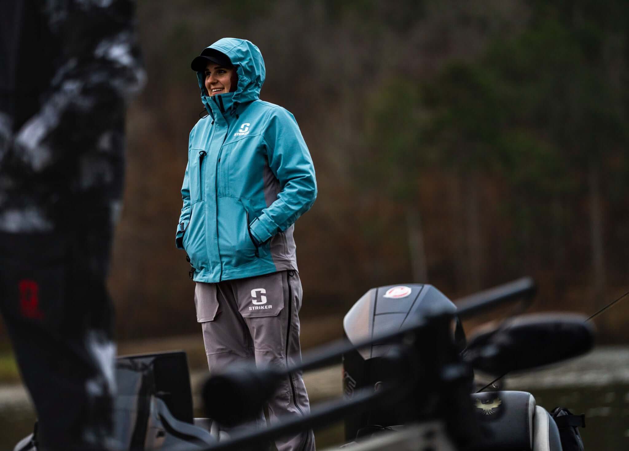 Women's Adrenaline Rain Jacket - Blue - Image 7