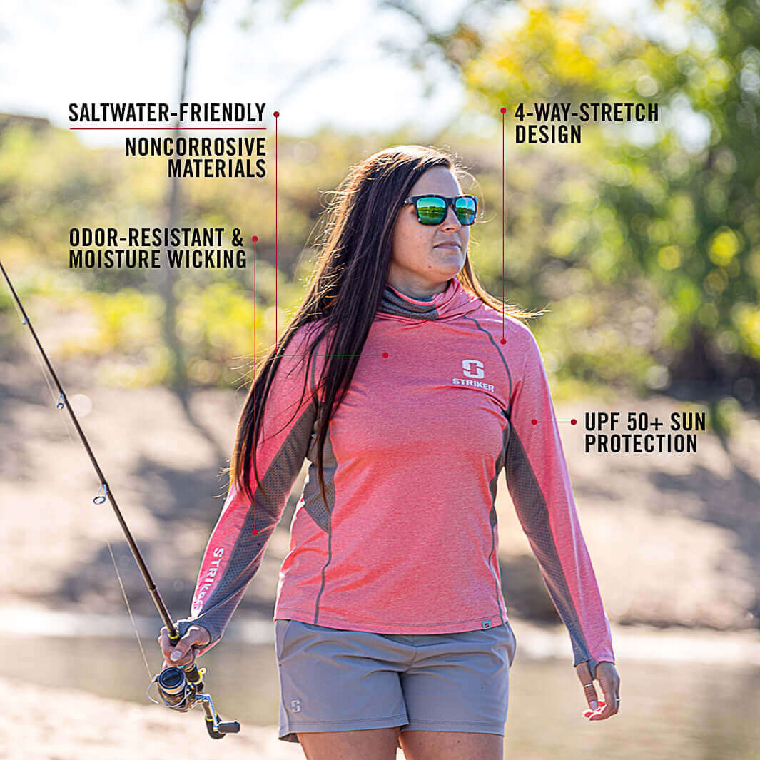 Women's Guardian Hoody - Watermelon Heather - Image 4