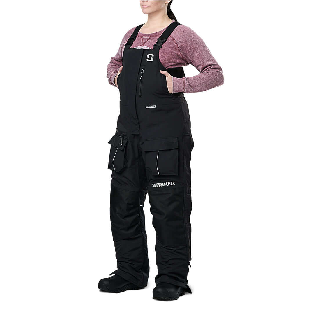 Women's Stella Bibs - Black - Image 3