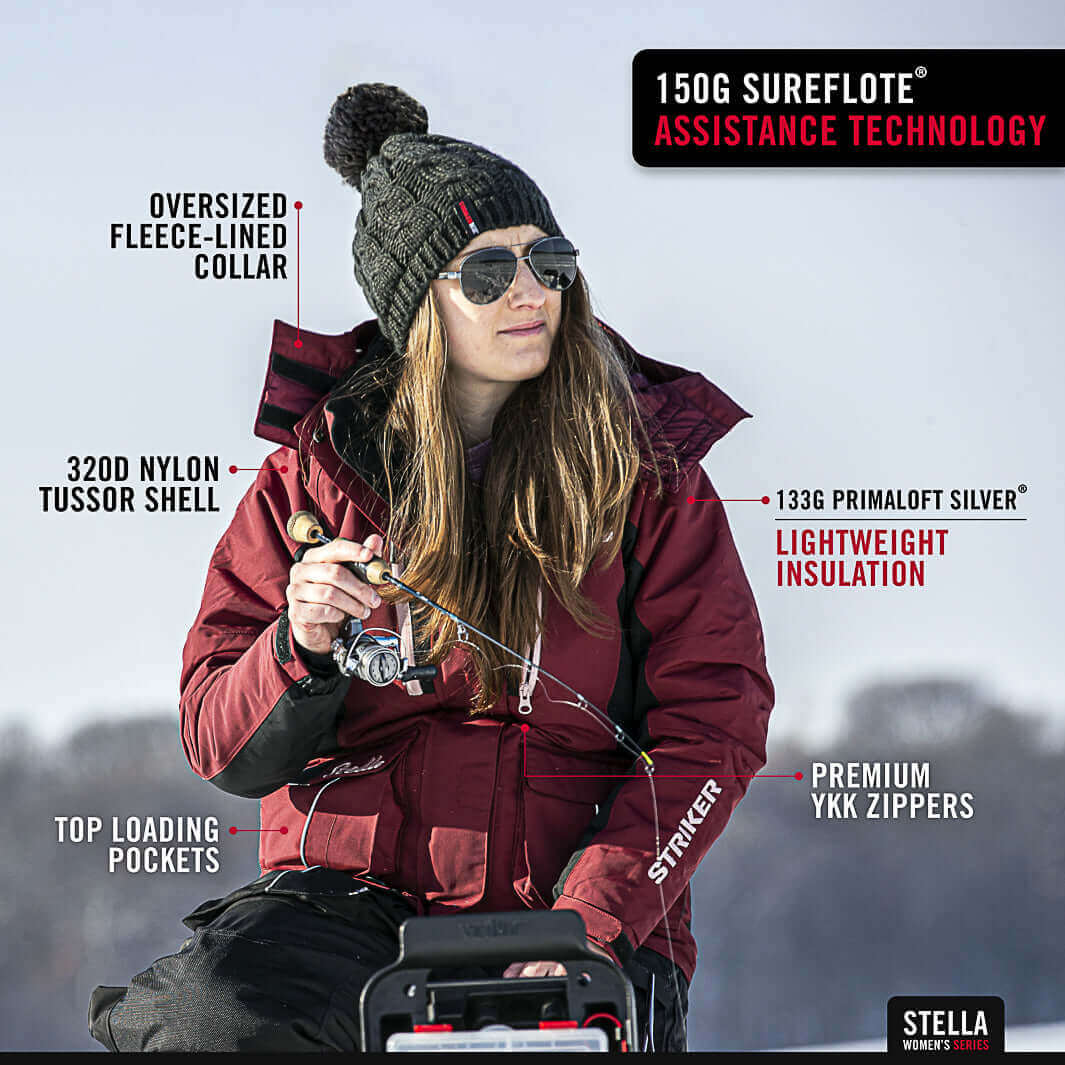 Women's Stella Jacket - Burgundy - Image 7